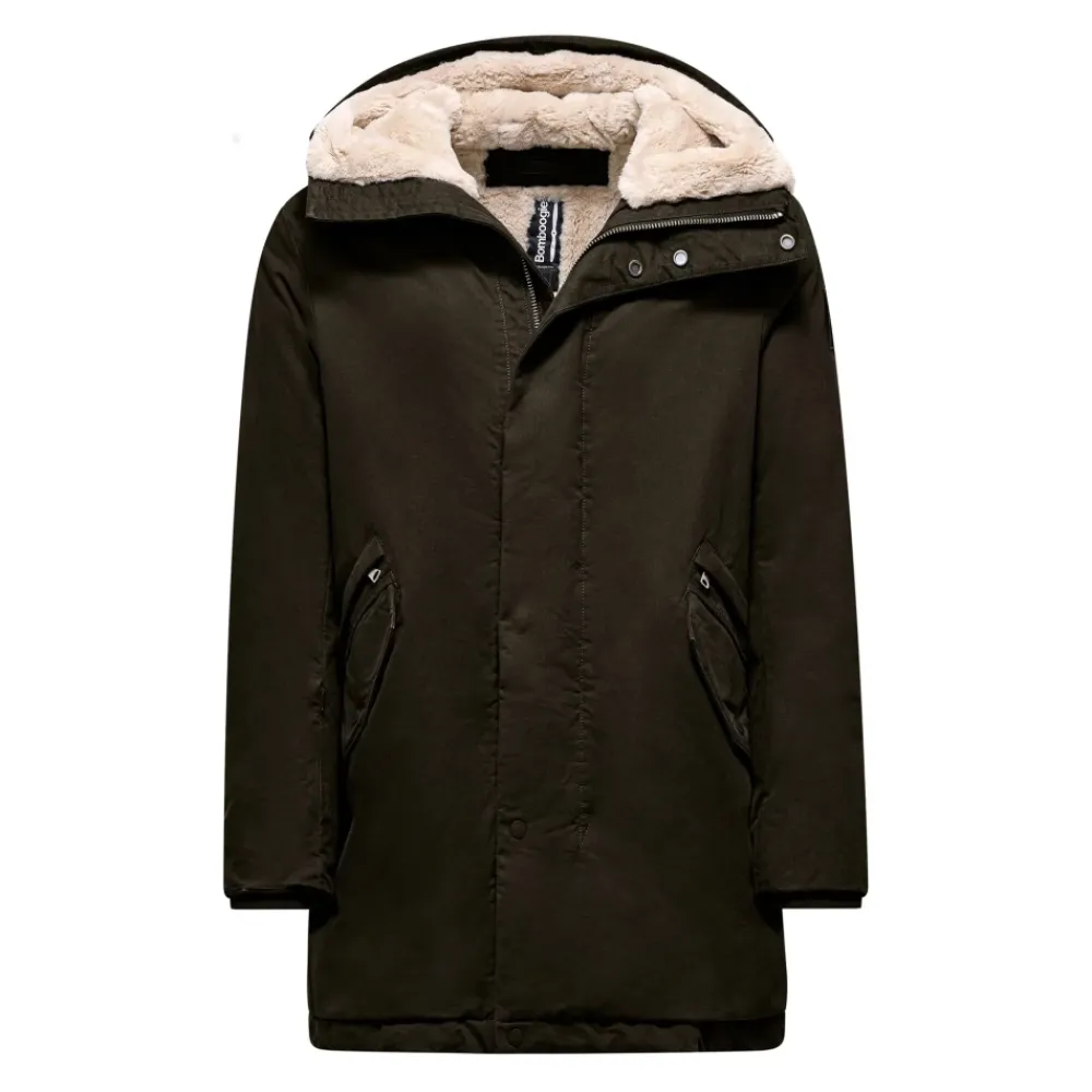 Frakker^BomBoogie Windbreaker Jakke AW25 Urban Stil Grøn
