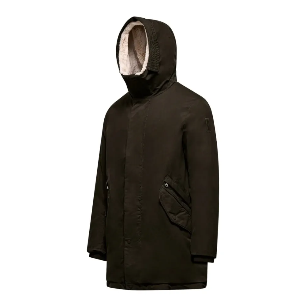 Frakker^BomBoogie Windbreaker Jakke AW25 Urban Stil Grøn