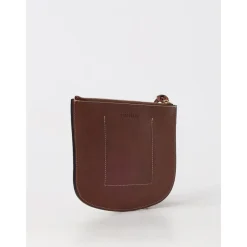 Clutch^Longchamp Grøn Zip Clutch Brun