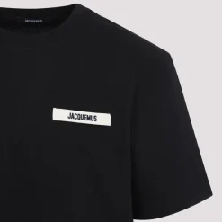 T-Shirts<Jacquemus Gros Grain T-shirt Sort