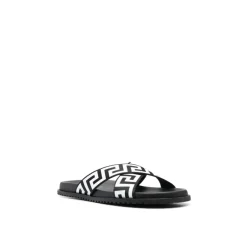 Sandaler^Versace GRÆSK PRINT SLIDE SANDALER Sort