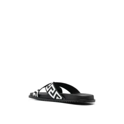 Sandaler^Versace GRÆSK PRINT SLIDE SANDALER Sort