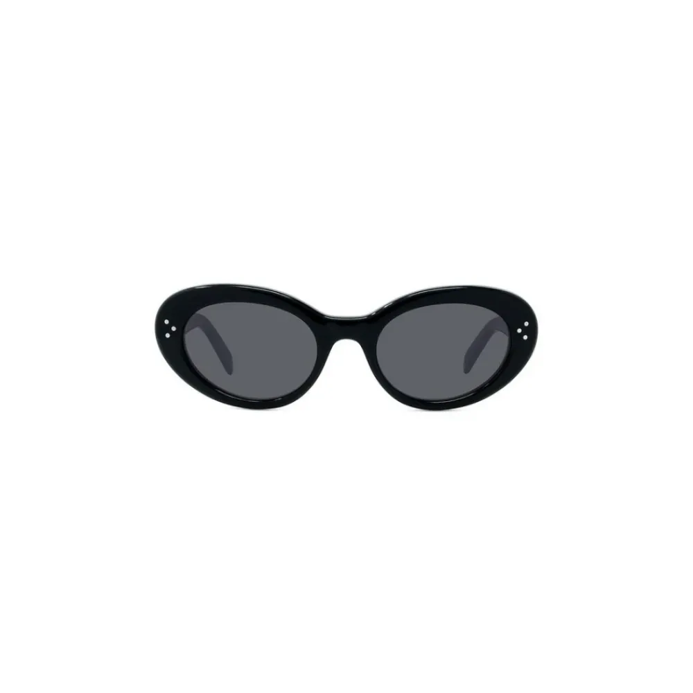 Solbriller|Solbriller<CELINE Ægte 3 Dots Briller Sort