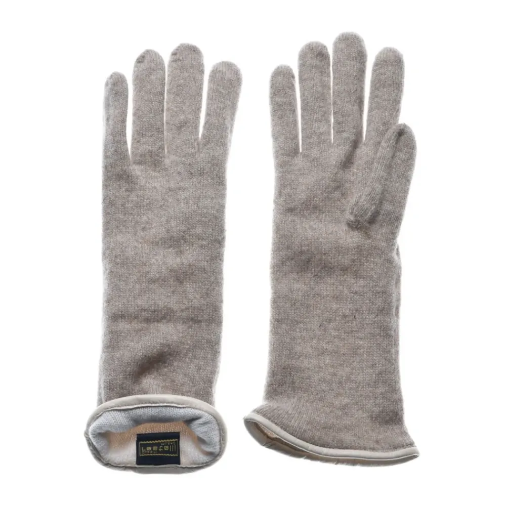 Handsker|Handsker<Restelli Guanti Guanti Doppio Cashmere Beige