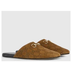 Loafers<Gucci Sandaler Brun