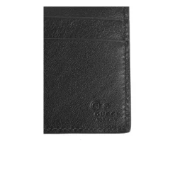 Punge & Kortholder<Gucci ssima Leather Wallet Sort