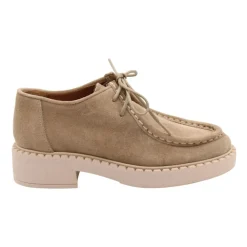 Snøresko^CTWLK. Gul Snøresko Beige