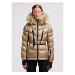 Jakker<Moncler d Elastan Polyamid Jakker Fremstillet i RO Gul