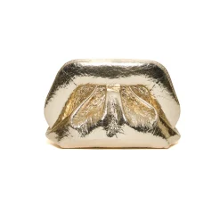 Clutch<THEMOIRè d Spejl Clutch Taske Gul