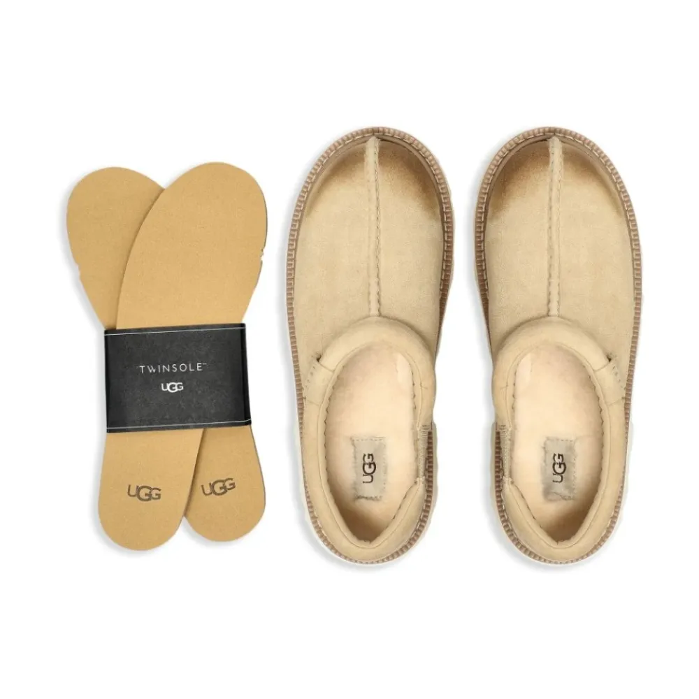 Vinterstøvler<UGG e Ruskind Lug Loafer Sko Gul