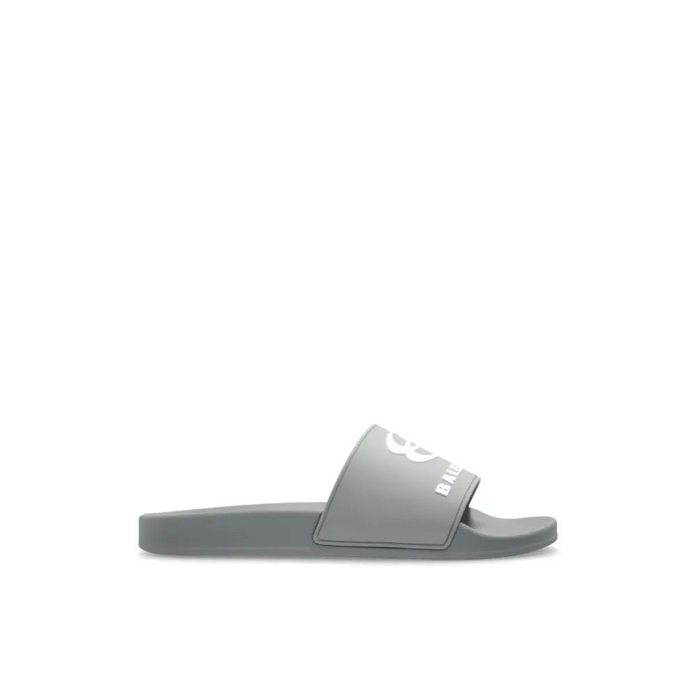 Sandaler^Balenciaga Gummiflip-flops Grå