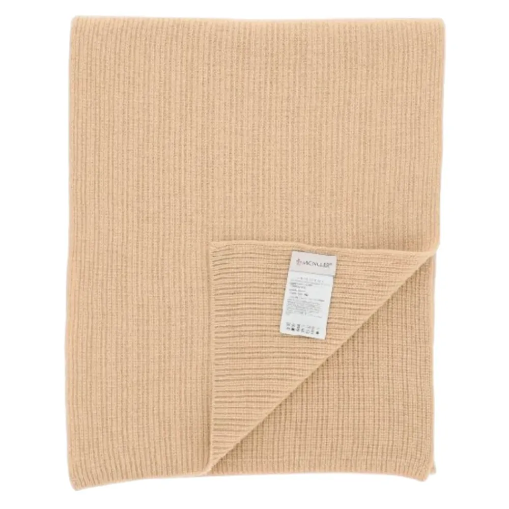 Halstørklæder Og Tørklæder|Tørklæder^Moncler Halstørklæde Beige