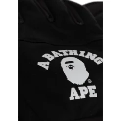 Handsker^A BATHING APE Handsker med logo Sort