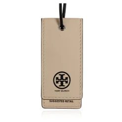 Tilbehør Til Tasker<Tory Burch Hangtag Key Charm Beige