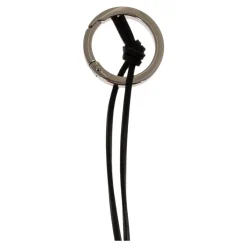 Tilbehør Til Tasker<Tory Burch Hangtag Key Charm Beige