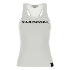 T-Shirts & Toppe^Stella McCartney Hardcore Slogan Tank Top Hvid