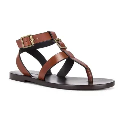 Sandaler<Saint Laurent Hardy Flat Sandal Brun