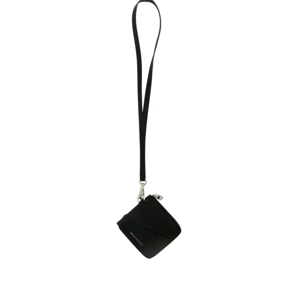 Punge & Kortholder^Alexander McQueen Harness Wallet Sort