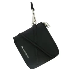 Punge & Kortholder^Alexander McQueen Harness Wallet Sort