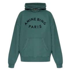 Striktrøjer & Sweatere<Anine Bing Harvey Sweatshirt Grøn