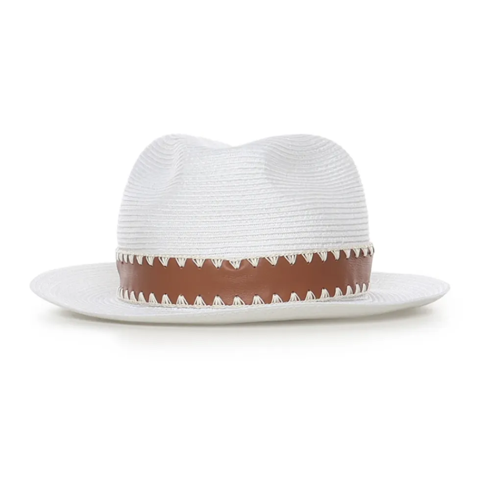 Huer, Kasketter & Hatte<Eleventy Hats Hvid