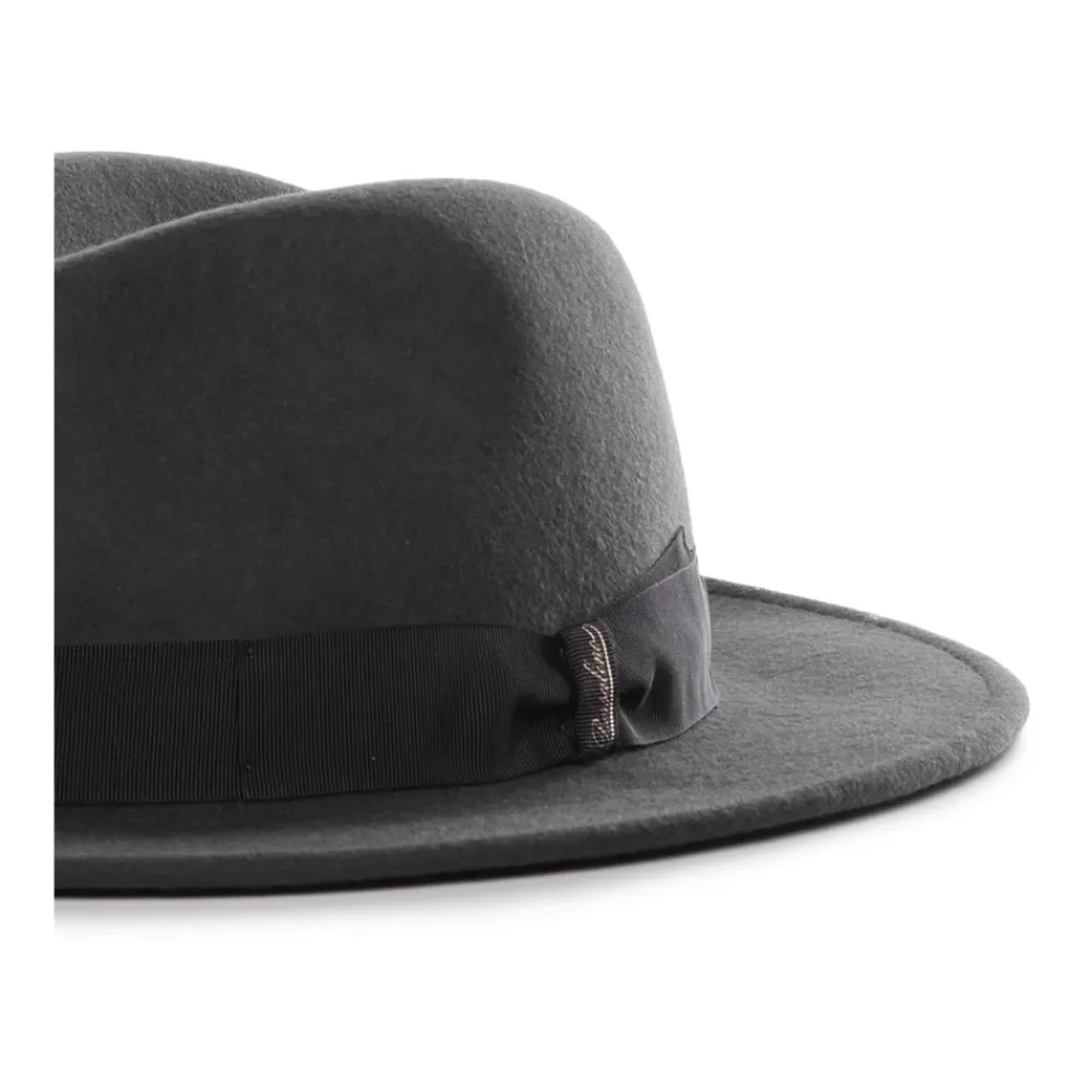 Huer, Kasketter & Hatte^Borsalino Hatte Grå