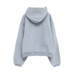 Trøjer<ERL Heathered Hoodie Knit Blå