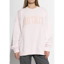 Sweatshirts<ROTATE Birger Christensen Heavy Sweat Crewneck Pink