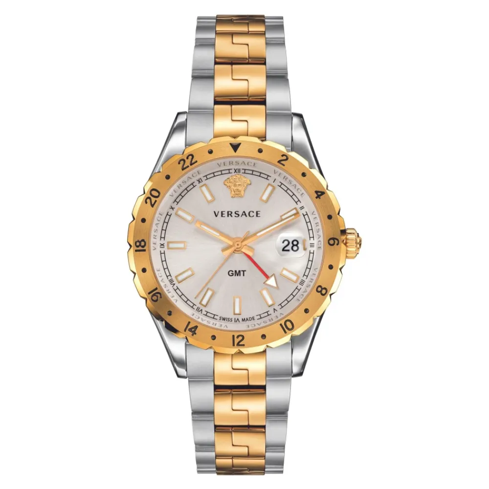 Ure<Versace Hellenyium GMT V1103 0015 Multifarvet