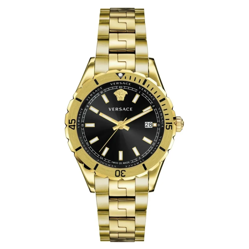 Ure<Versace Hellenyium Watch Gul