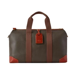 Tasker|Rejsetasker^Mulberry Heritage Day Clipper i Mole & Cognac Brun