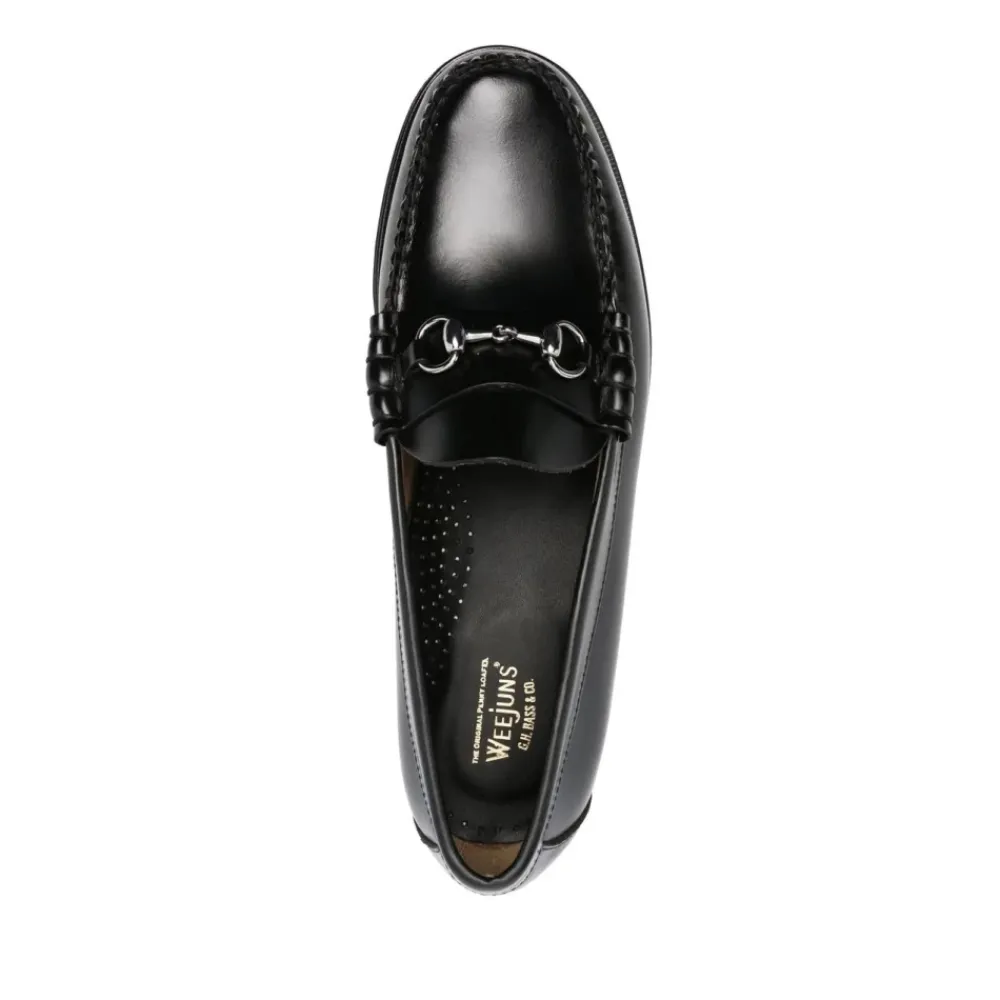Loafers<G.H. Bass & Co. Heritage Lincoln Moc Læder Sko Sort