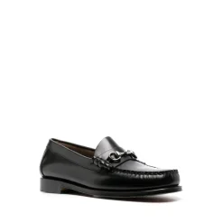 Loafers<G.H. Bass & Co. Heritage Lincoln Moc Læder Sko Sort