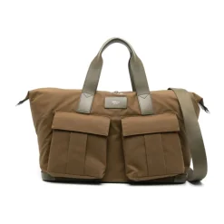 Tasker<Mulberry Heritage Waxed Day Clipper Holdall Taske Grøn