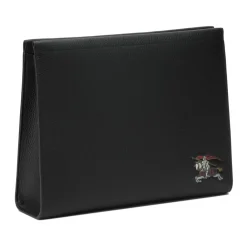 Punge & Kortholder<Burberry Herre Clutch Tasker AW25 Sort