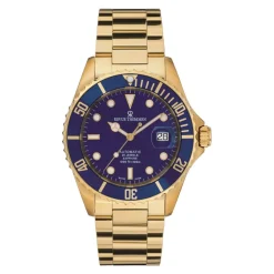 Ure<Revue Thommen Herre dykker automatisk 42 mm rustfrit stål armbånd 17571.2115 Gul