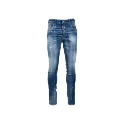 Jeans^Dsquared2 Herre Knapp Jeans Blå