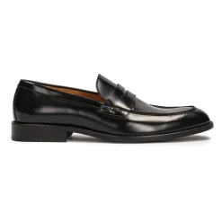 Loafers<Kazar Herre luksus læder loafers fra den begrænsede kollektion Sort