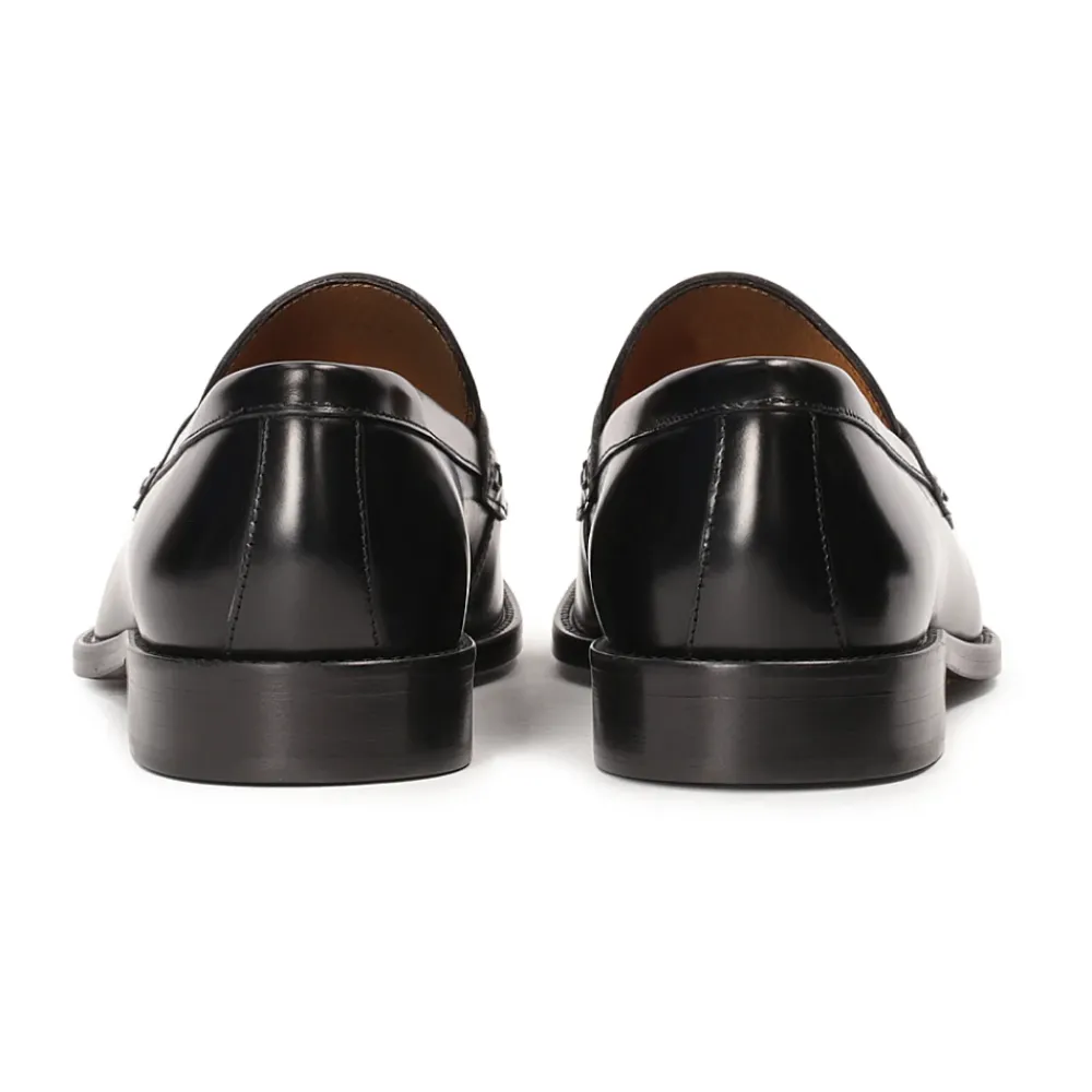 Loafers<Kazar Herre luksus læder loafers fra den begrænsede kollektion Sort
