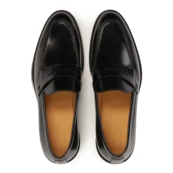 Loafers<Kazar Herre luksus læder loafers fra den begrænsede kollektion Sort