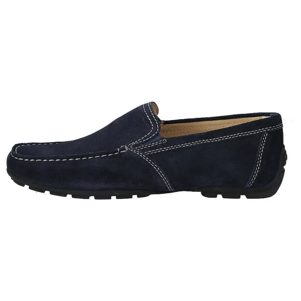 Loafers^Geox Herre Slip-On Loafer Moner Blå