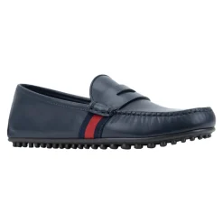 Loafers^Gucci Herre Slip-On Loafers Lædersko Blå