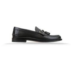Loafers^Gucci Herre Slip-On Loafers med Frynser Sort