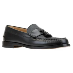 Loafers^Gucci Herre Slip-On Loafers med Frynser Sort