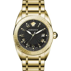 Ure^Versace Herreur V-SPORT II 3H.D/BLK B/IP2N IP2N VFE16 0017 Gul