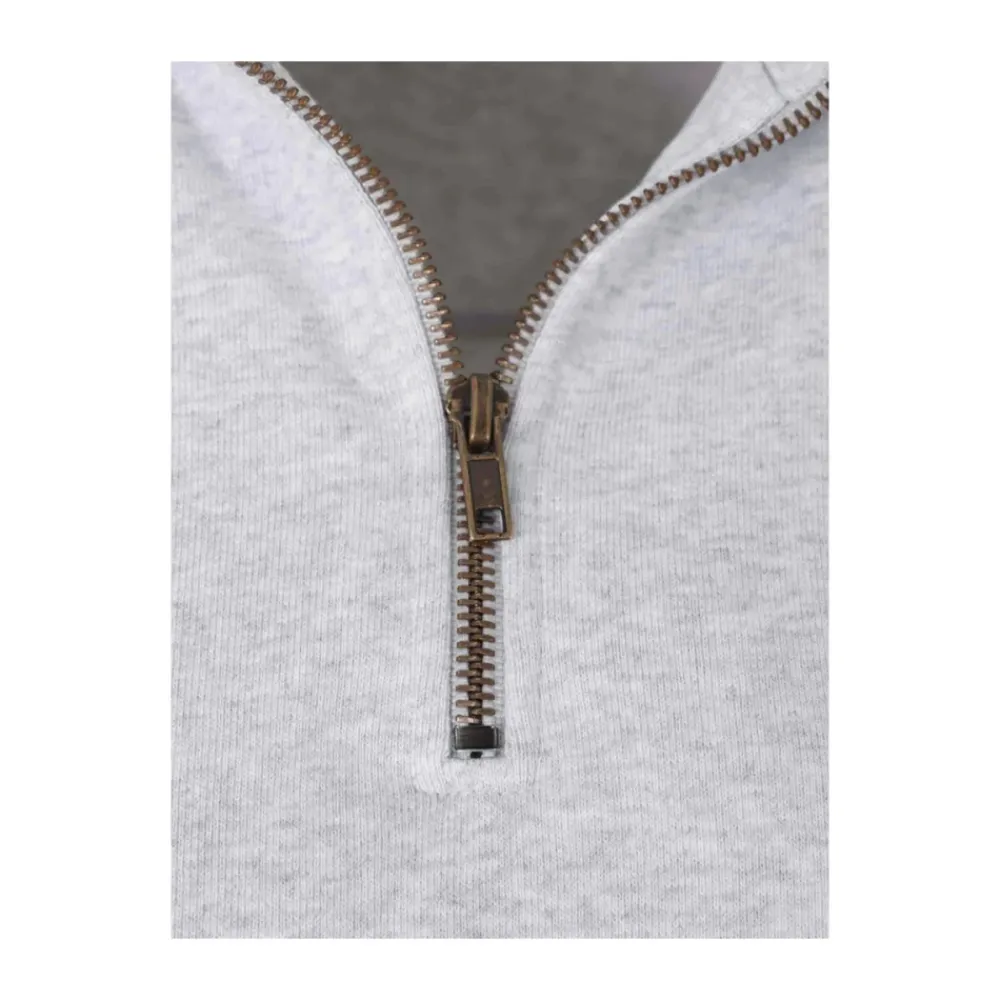 Sweatshirts^Sporty & Rich High Neck Sweatshirt Grå