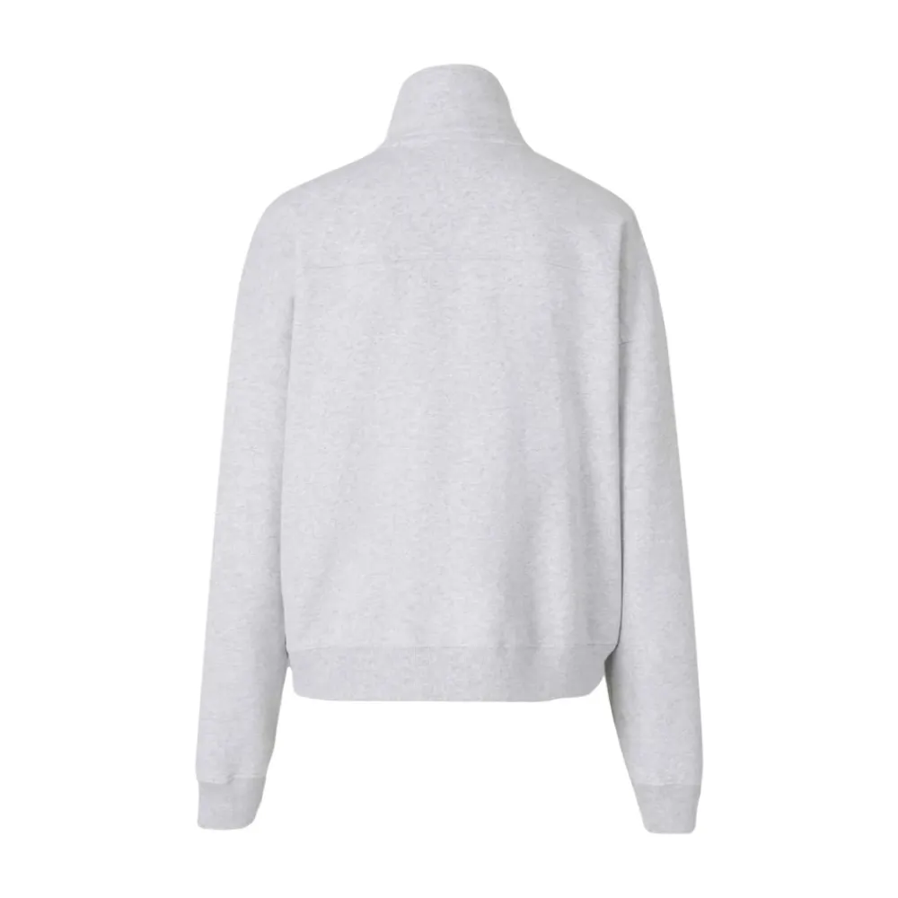 Sweatshirts^Sporty & Rich High Neck Sweatshirt Grå