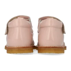 Sandaler<Angulus Hjerte og Velcro Sandal - Rosebud Pink
