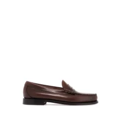 Loafers<G.H. Bass & Co. Håndlavet Larson Loafers med Blank Finish Brun