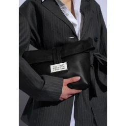Clutch^Maison Margiela Håndtaske med Logo Sort